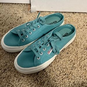 Superga size 37 Eu (6.5-7 US) women’s slide on sneaker never worn
